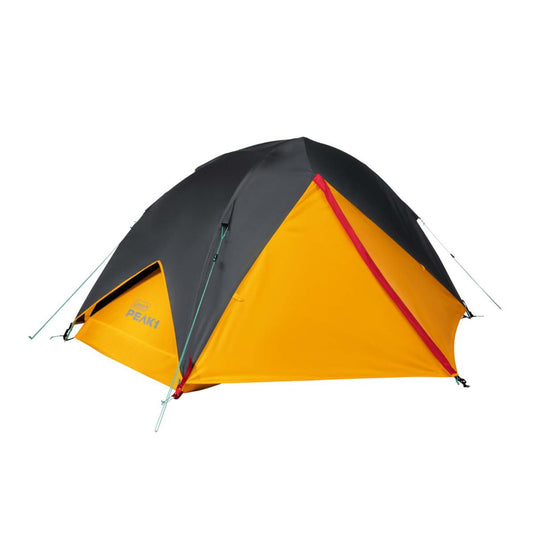 Coleman Peak1 1P Backpacking Tent Marigold Dark Stone