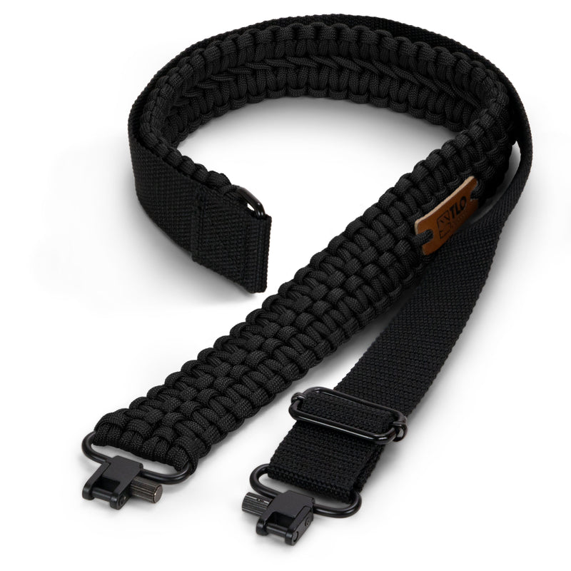 Load image into Gallery viewer, TLO Outdoors Adjustable 2-Point Paracord Tactical Gun Sling for Rifle, Shotgun, and Crossbows