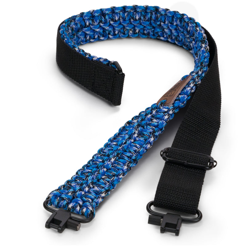 Load image into Gallery viewer, TLO Outdoors Adjustable 2-Point Paracord Tactical Gun Sling for Rifle, Shotgun, and Crossbows