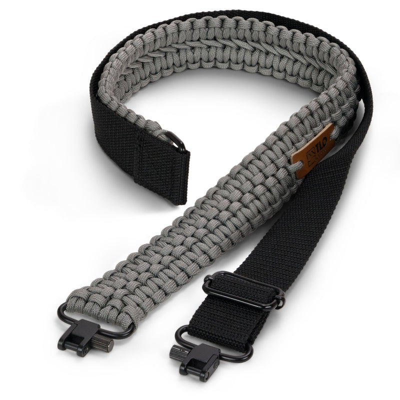 Load image into Gallery viewer, TLO Outdoors Adjustable 2-Point Paracord Tactical Gun Sling for Rifle, Shotgun, and Crossbows