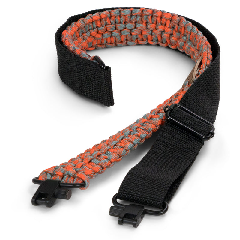 Load image into Gallery viewer, TLO Outdoors Adjustable 2-Point Paracord Tactical Gun Sling for Rifle, Shotgun, and Crossbows