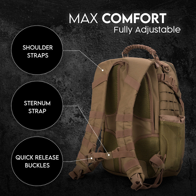 Load image into Gallery viewer, TLO Outdoors TacPack24L Tactical Backpack (24L)