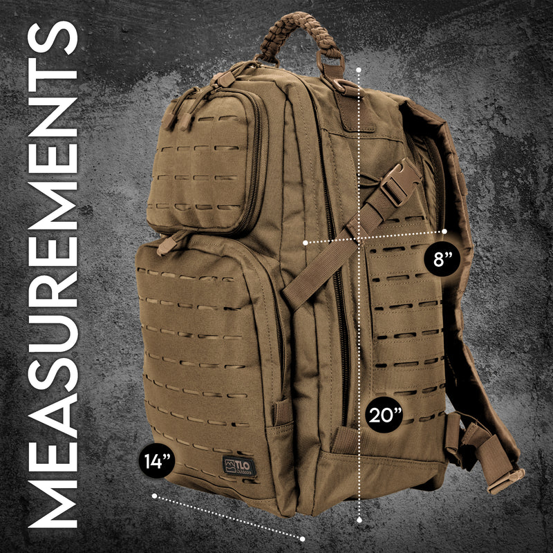 Load image into Gallery viewer, TLO Outdoors TacPack40L Tactical Backpack (40L)