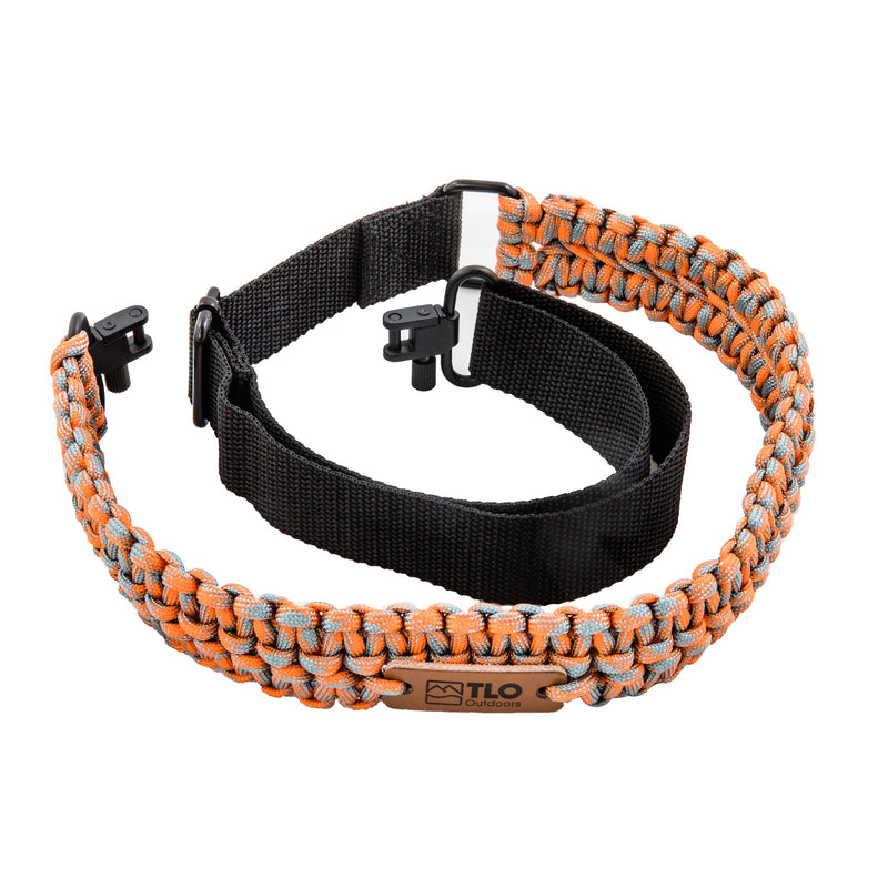 Load image into Gallery viewer, TLO Outdoors Adjustable 2-Point Paracord Tactical Gun Sling for Rifle, Shotgun, and Crossbows - TLO Outdoors