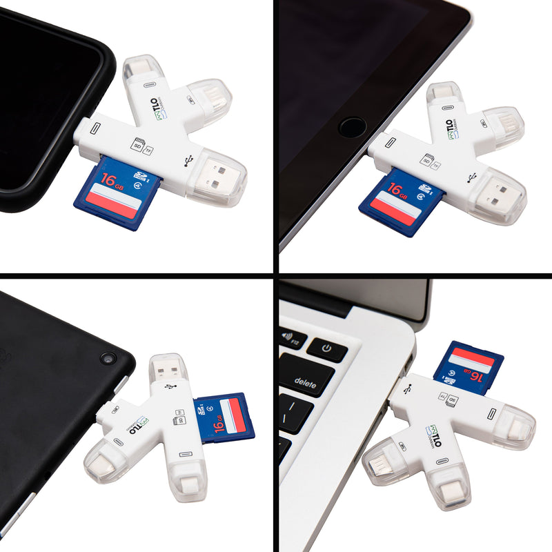 Load image into Gallery viewer, Trail Camera Memory Card Viewer Compatible with iPhone, iPad, Android, Tablet, Computer