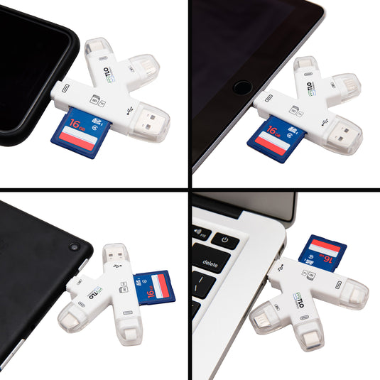 Trail Camera Memory Card Viewer Compatible with iPhone, iPad, Android, Tablet, Computer