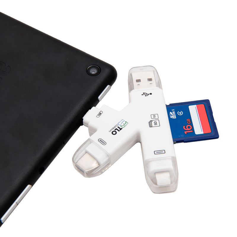 Load image into Gallery viewer, TrophyTracker® Trail Camera SD Memory Card Viewer for iPhone/Android/USB - TLO Outdoors