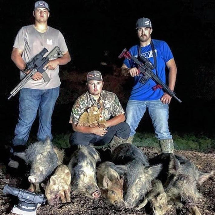 Dylan Moseley Had a Successful Hunt With the Boys