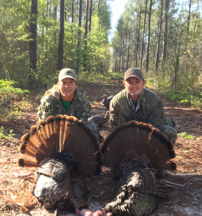 Double Dose of Turkeys in Telfair County, GA
