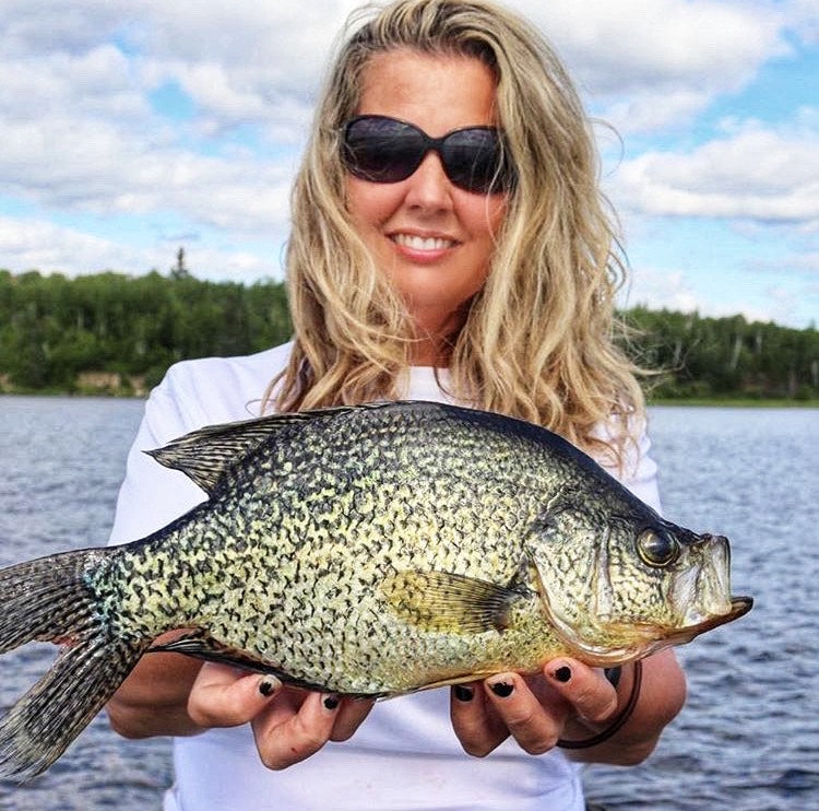Shauna Lowe Catches Personal Best Crappie