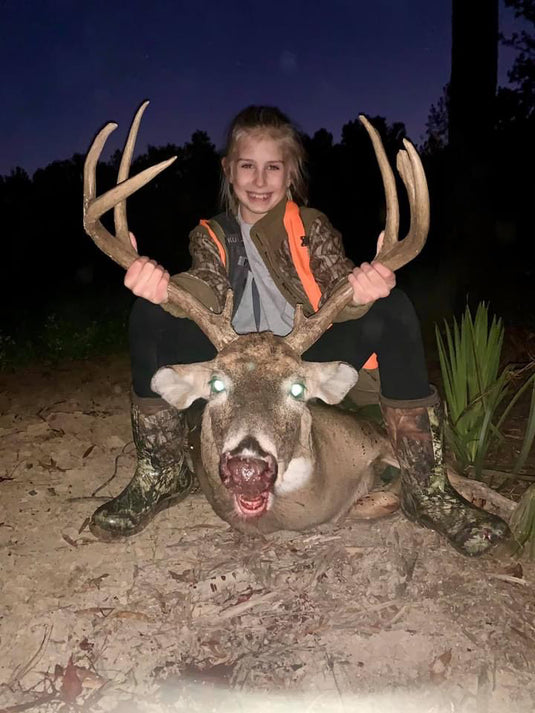 Morgan Rae Kills Buck and Huge Hog