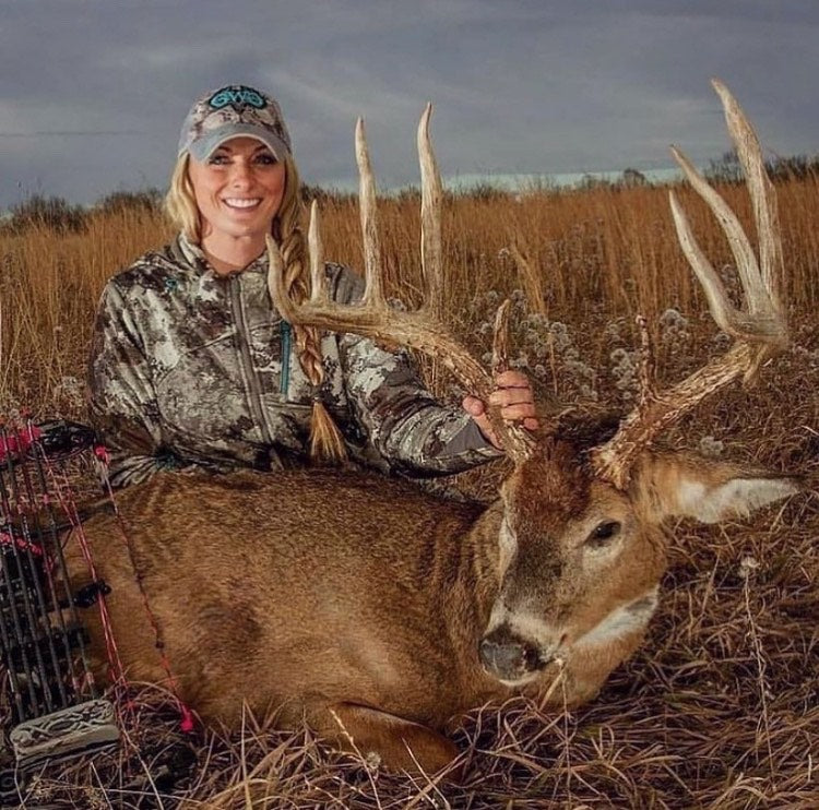 Whitney Fouts Harvests Kansas Buck