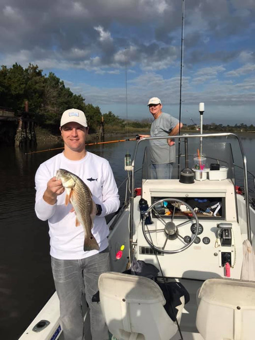 Georgia Fisherman Catches a Tagged Redfish