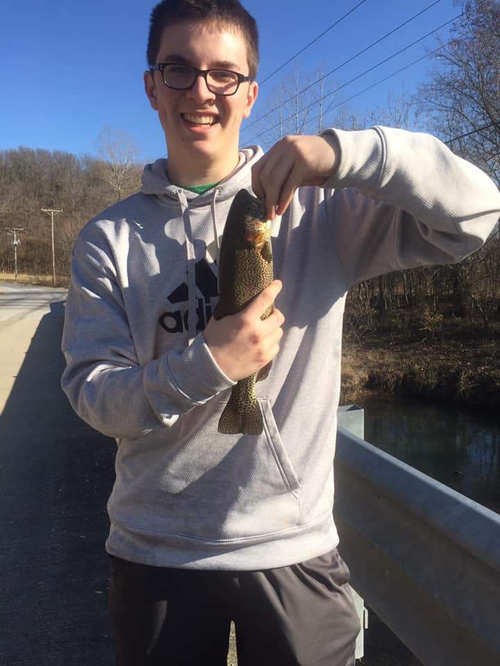 Sam Collinsworth Catches Personal Best Trout - TLO Outdoors