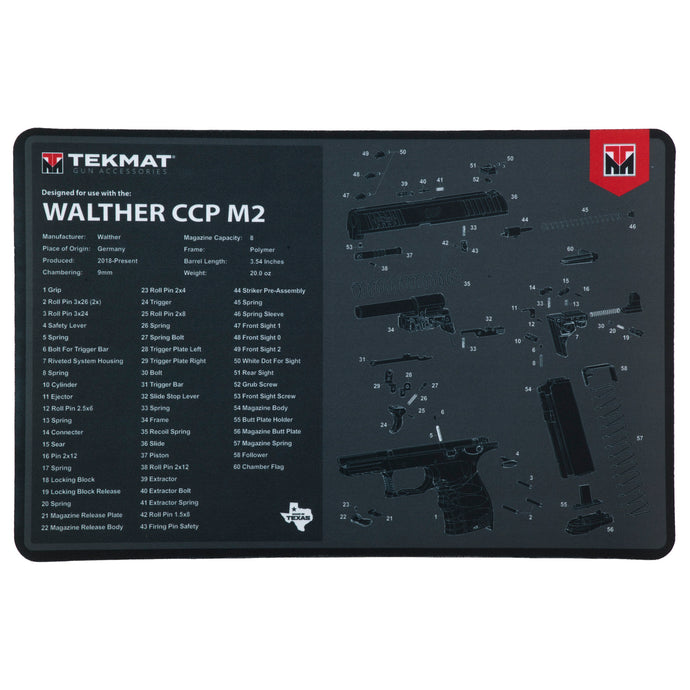 Tekmat Pstl Mat For Walther Ccp M2