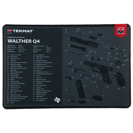 Tekmat Pstl Mat For Walther Q4 Sf