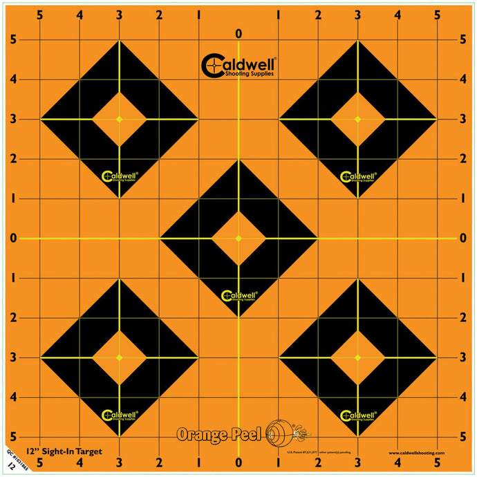 Caldwell 12in Sight-In Target Sheets