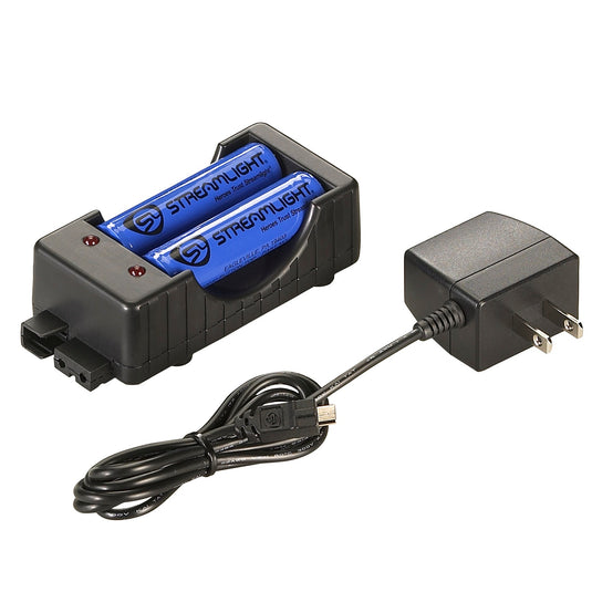Streamlight 18650 Button Top Li-Ion Battery-Charger-120V AC