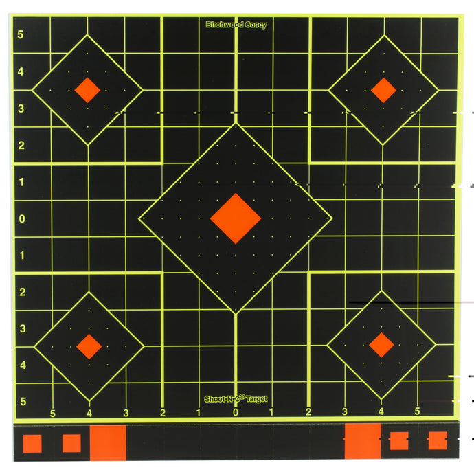 Birchwood Casey Shoot-N-C Reactive Targets - 5 Pack