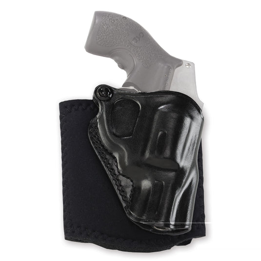 Galco Ankle Glove J Frame 2" Ankle Holster Right Hand Black (AG158B)