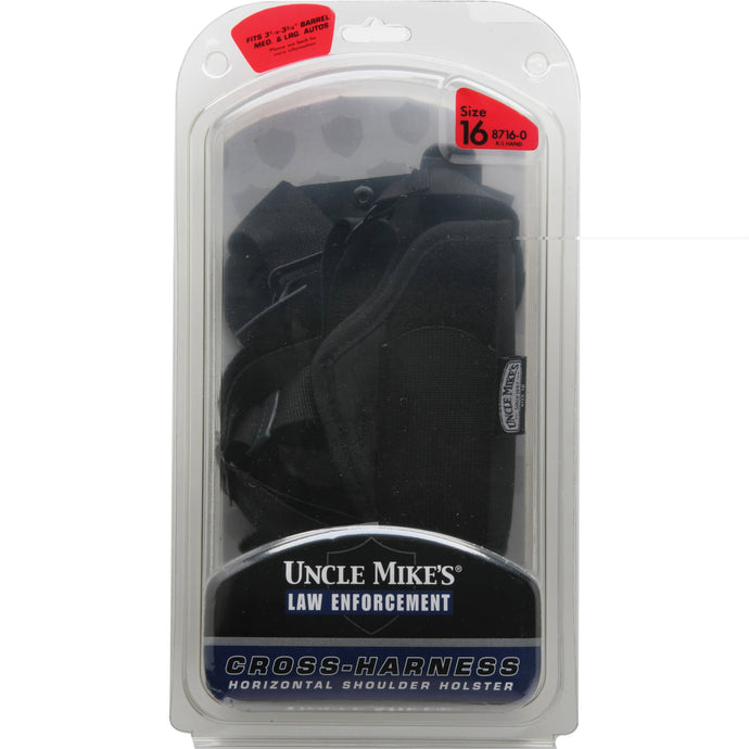 U/m Horz Shieldr Holster Sz 16 Black Ambi