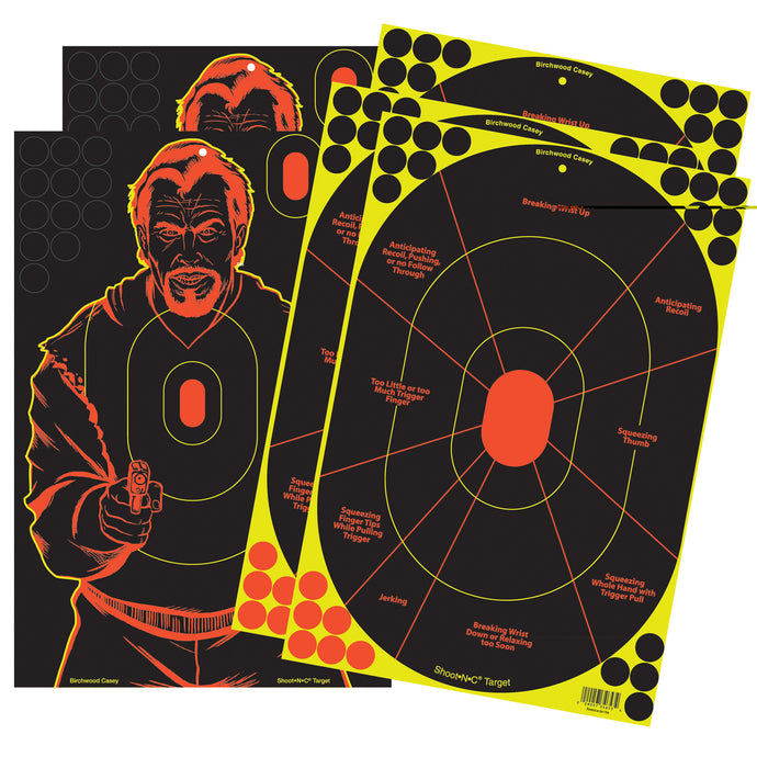 Birchwood Casey Shoot-N-C Combo Pk Hg Target 5-12x18