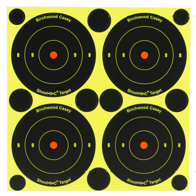 Birchwood Casey Shoot-N-C Rnd Bullseye Target 48-3