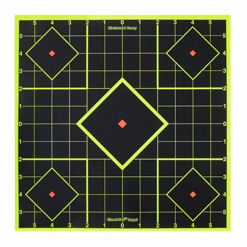 Birchwood Casey Shoot-N-C 8in Sight-In Target - 15 Targets 36 Pasters