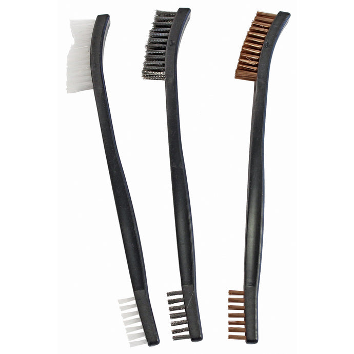 B/c Utility Brushes Brownz/nyl/stl 3pk