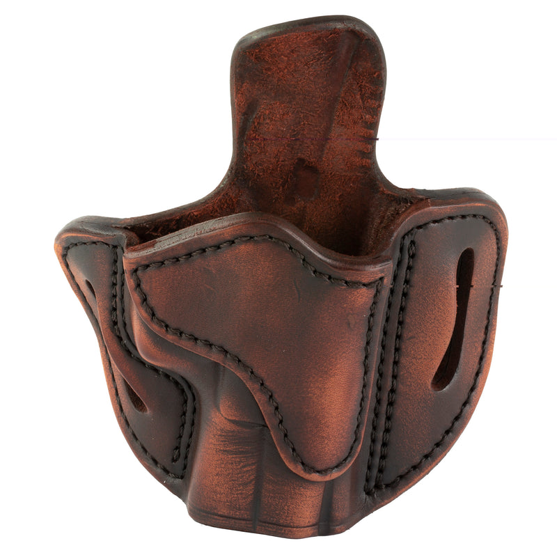 Load image into Gallery viewer, 1791 Optics Ready Outside the Waistband (OWB) Leather Holster (Vintage Brown, Right Hand) - Size 2.1

