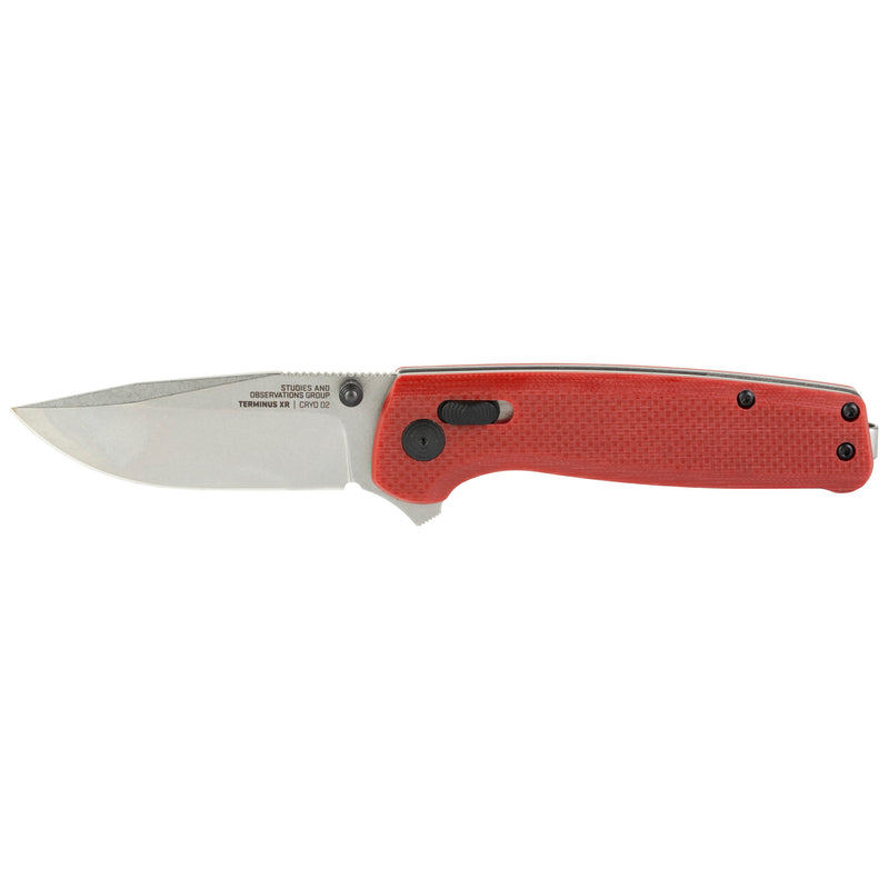 Load image into Gallery viewer, Sog Terminus Xr G10 Crimson 2.95
