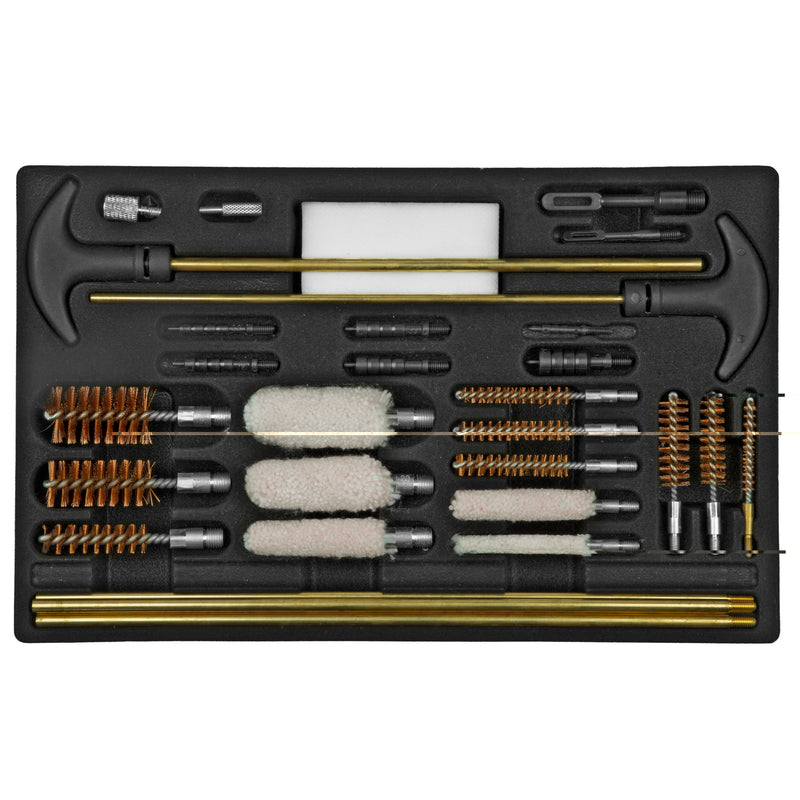 Load image into Gallery viewer, Outers 32pc Univ Cleaning Kit Wood Box
