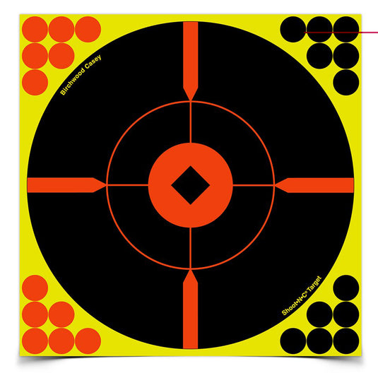 Birchwood Casey Shoot-N-C Crshr-bullseye Target 6-8