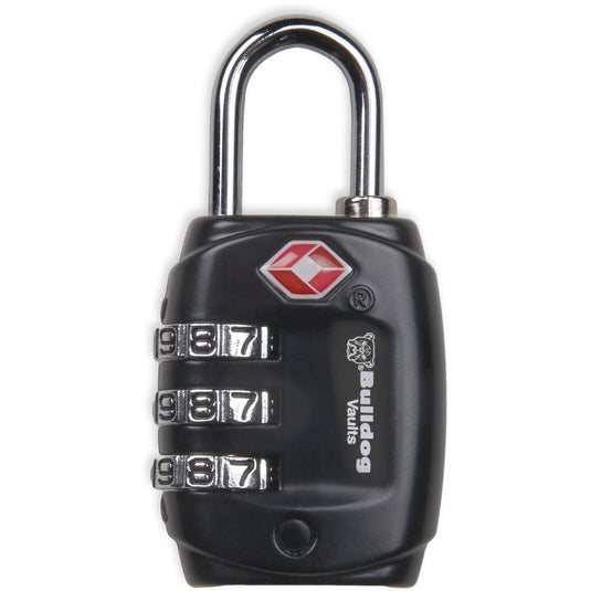 Bulldog Tsa Lock with steel Shackle