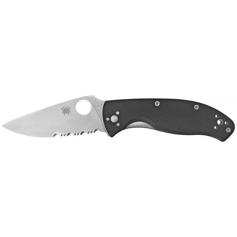 Load image into Gallery viewer, Spyderco Tenacious G-10 Combo Edge

