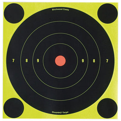 Birchwood Casey Shoot-N-C 8 Inch Round Target 30 Sheet Pack