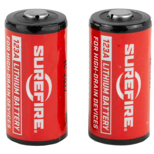 Surefire 123A Flashlight Lithium Batteries 3V (2-Pack)