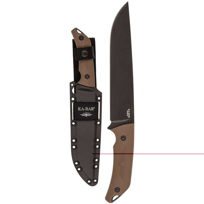 Kbar Jarosz Camp Turok W/Sheath Bk/Flat Dark Earth