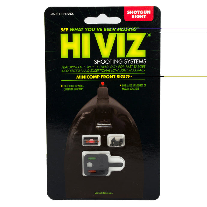 Hiviz Mini Comp Shotgun Sight R/g/o