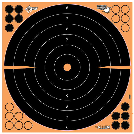 Allen EZ Aim 16"x16" Bullseye 5pk