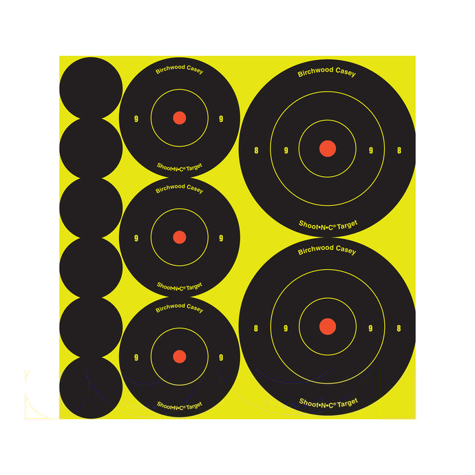Birchwood Casey Shoot-N-C Variety Pack 132 Targets