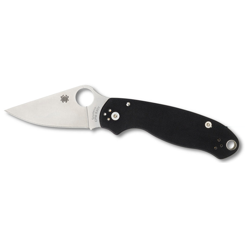 Load image into Gallery viewer, Spyderco Para 3 G10 Blk Plainedge
