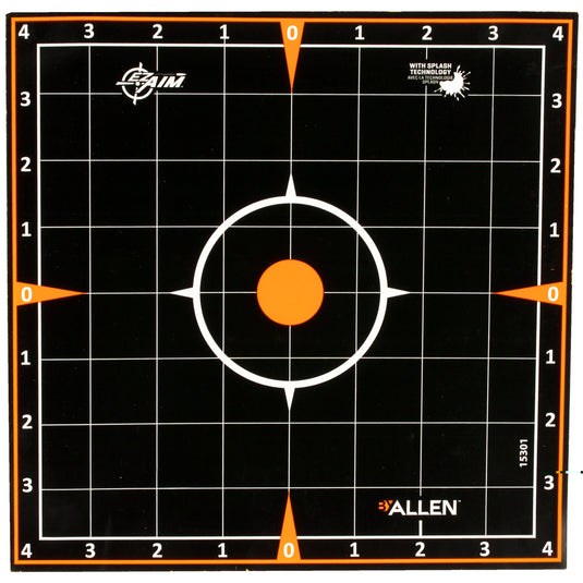 Allen EZ Aim 8"x8" Sight-in 5pk