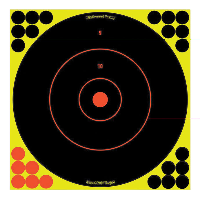 Birchwood Casey Shoot-N-C Rnd Bullseye Target 5-12