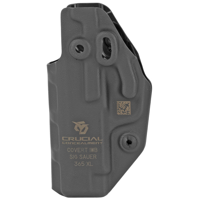 Crucial Iwb For Sig P365 Xl Ambi Black