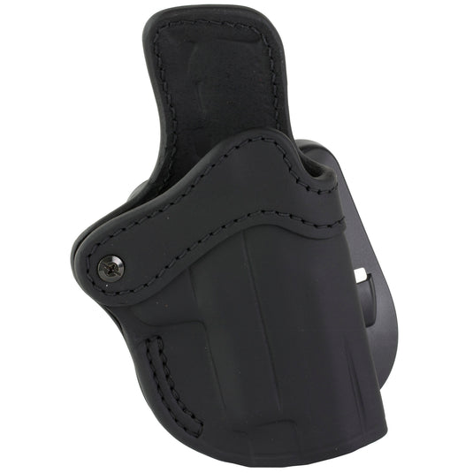 1791 Gunleather Optics Ready Leather Paddle Holster 2.3 Stealth Black