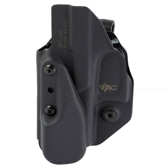 Black Pnt Vtac Iwb For Glock 43x Black