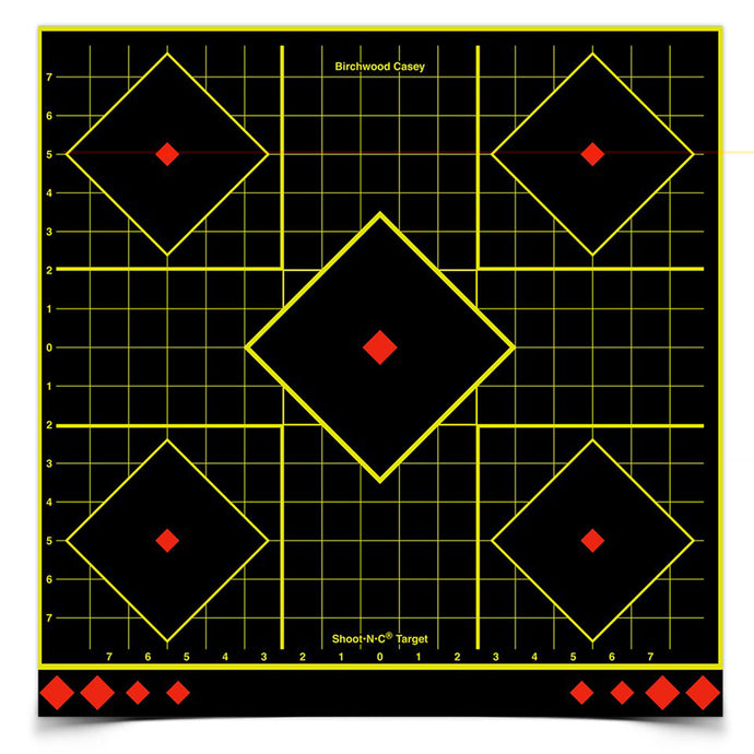 Birchwood Casey Shoot-N-C Sight-in Target 5-17.75