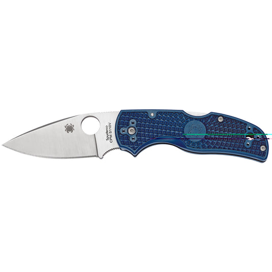 Spyderco Native 5 Lightweight Folding Pocket Knife Dark Blue (C41PDBL5)