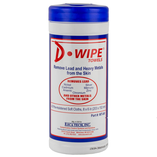 D-wipe Towels 12-40 Ct Canisters